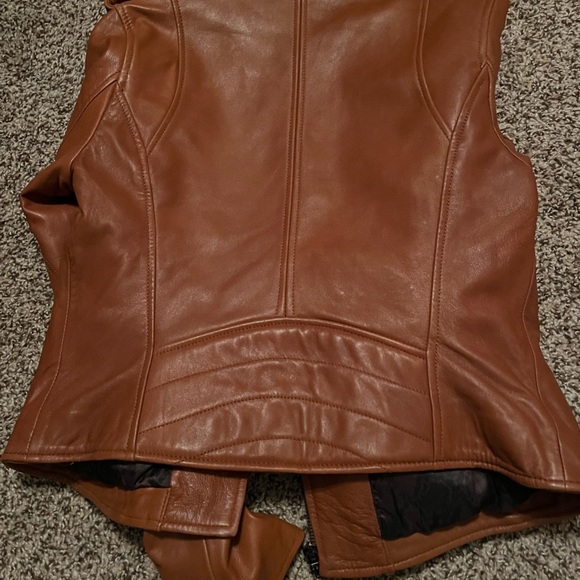 Black Rivet by Wilson’s Leather Women’s Brown Leather Jacket - New Size XS - Picture 7 of 7